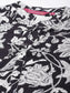 Women's Black Floral Printed Tunic